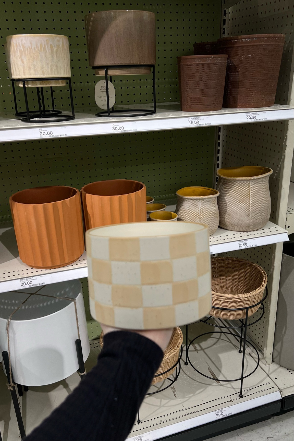 Target Spring + Garden Decor is BACK!!! This checkered, ceramic planter is so cute and was so tempting for $15!!! 

#LTKhome #LTKSeasonal #LTKfindsunder50