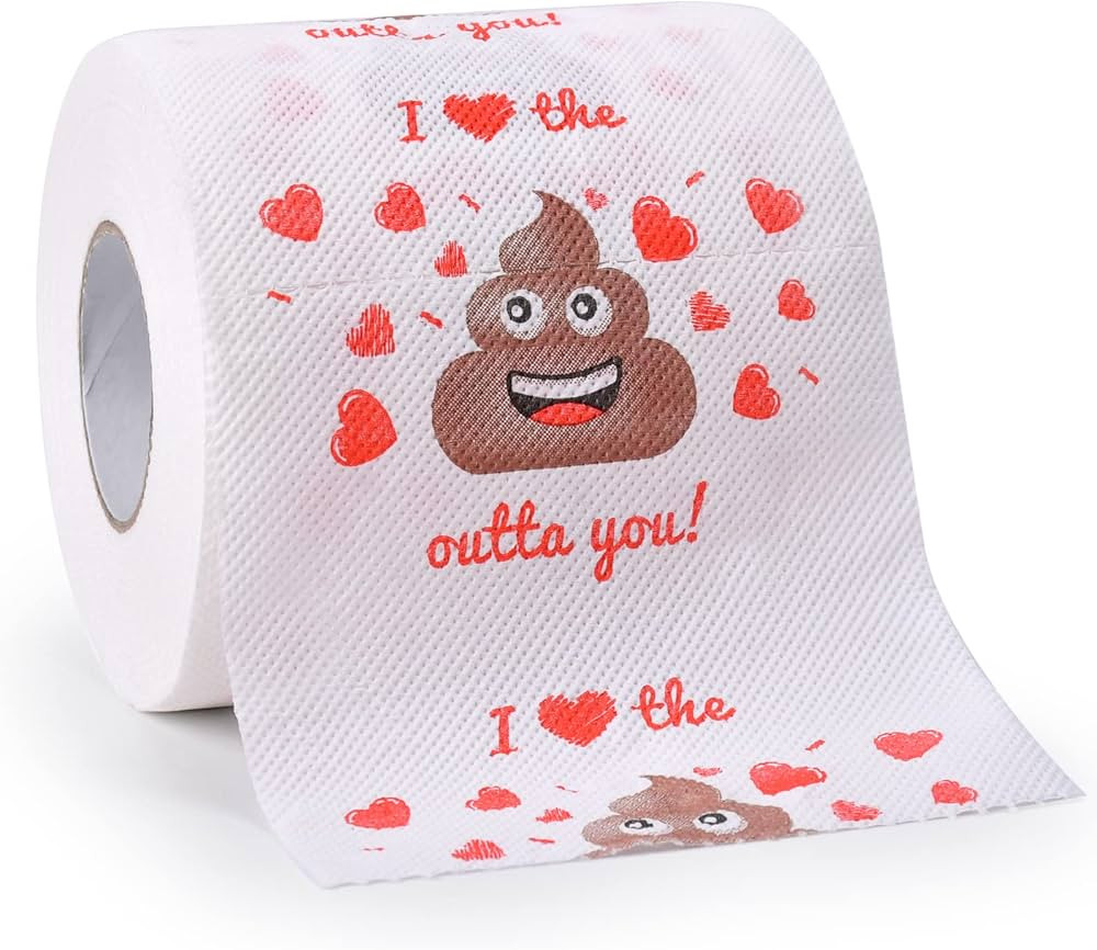 Valentines Day Gifts for Him Her, Romantic Novelty Gifts Toilet Paper, Funny Gag Gifts for Adults... | Amazon (US)