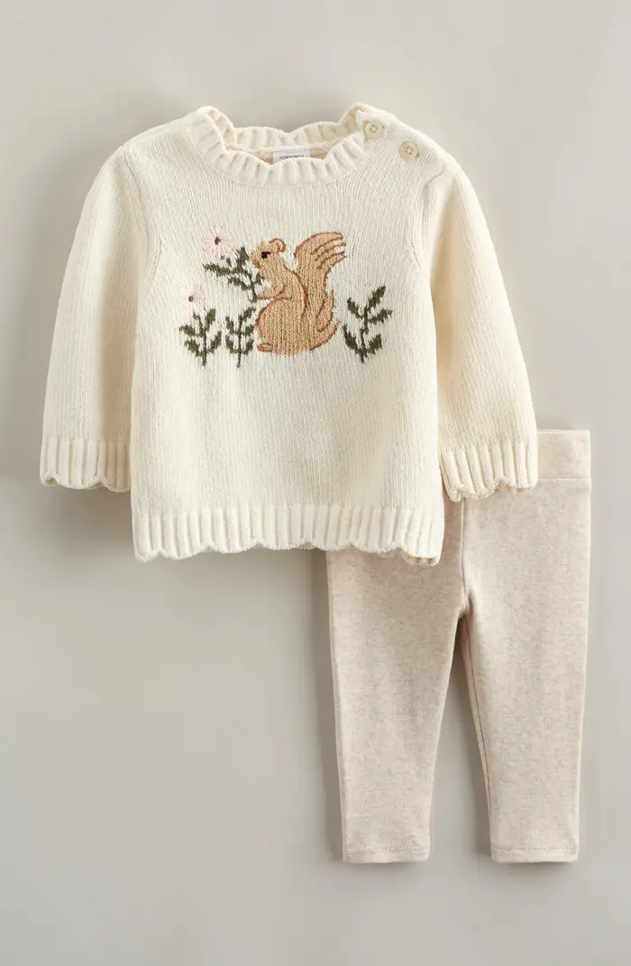 Plush Motif Sweater & Leggings Set | Nordstrom