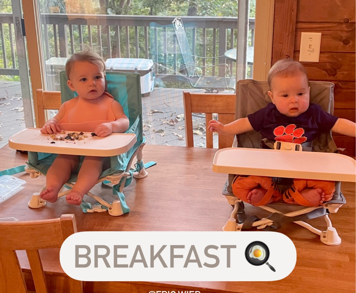 Perfect on the go high chair! We brought this to the beach & the mountains! 

#LTKunder50 #LTKbump #LTKbaby