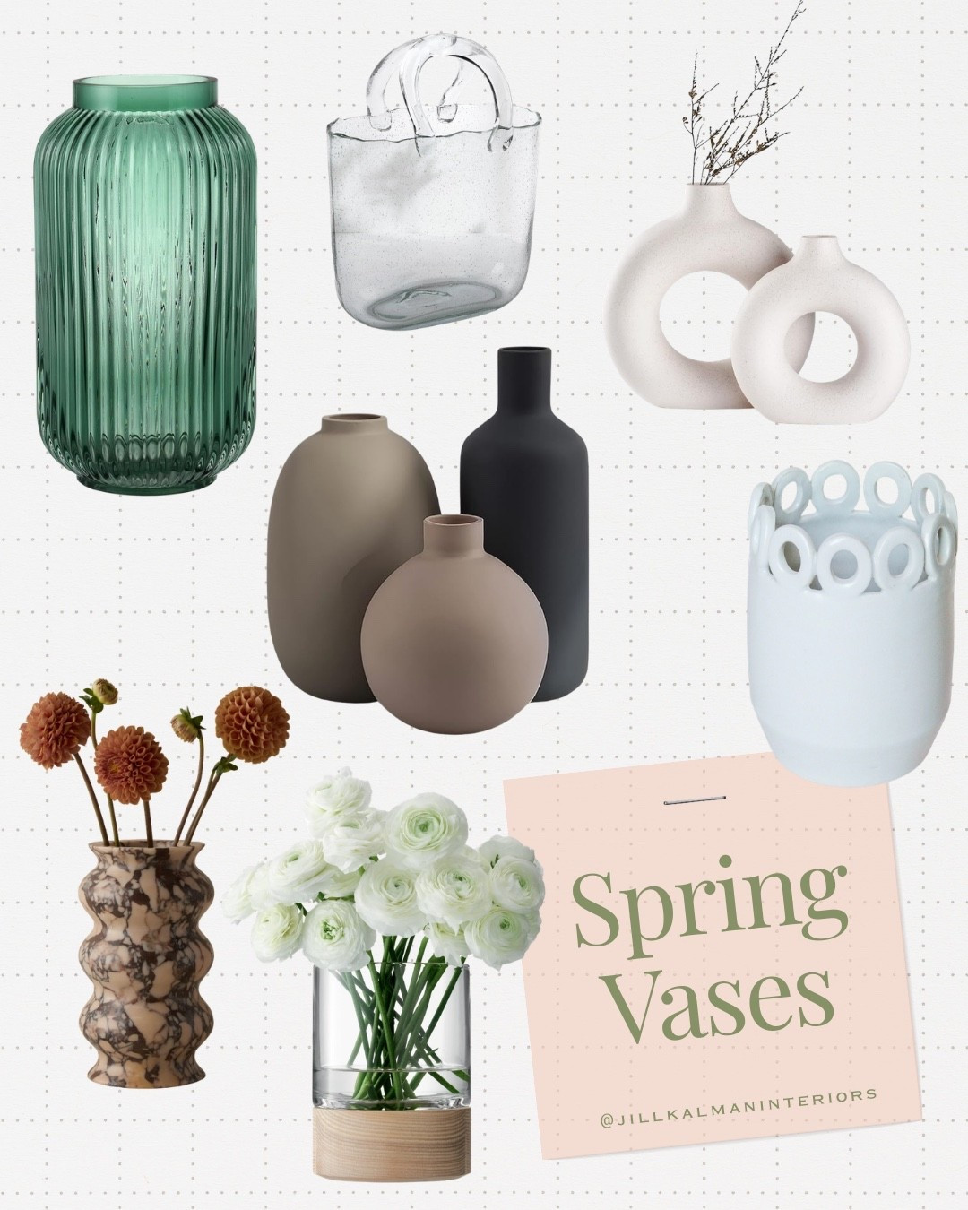 The easiest way to brighten your home- fresh flowers! Here are some of favorite vases in all price ranges. 

#LTKHome #LTKSeasonal #LTKSaleAlert