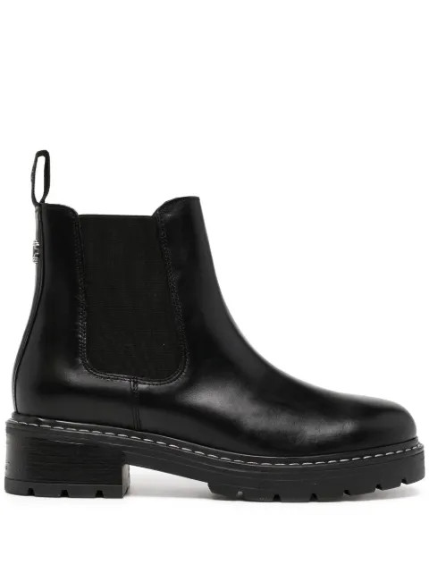 Carvela Taken Leather Chelsea Boots - Farfetch | Farfetch Global