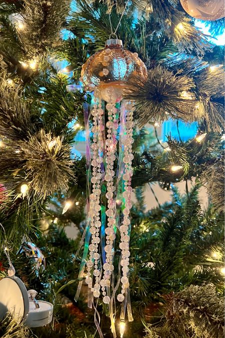 jellyfish ornament, christmas  ornament 

#LTKHoliday