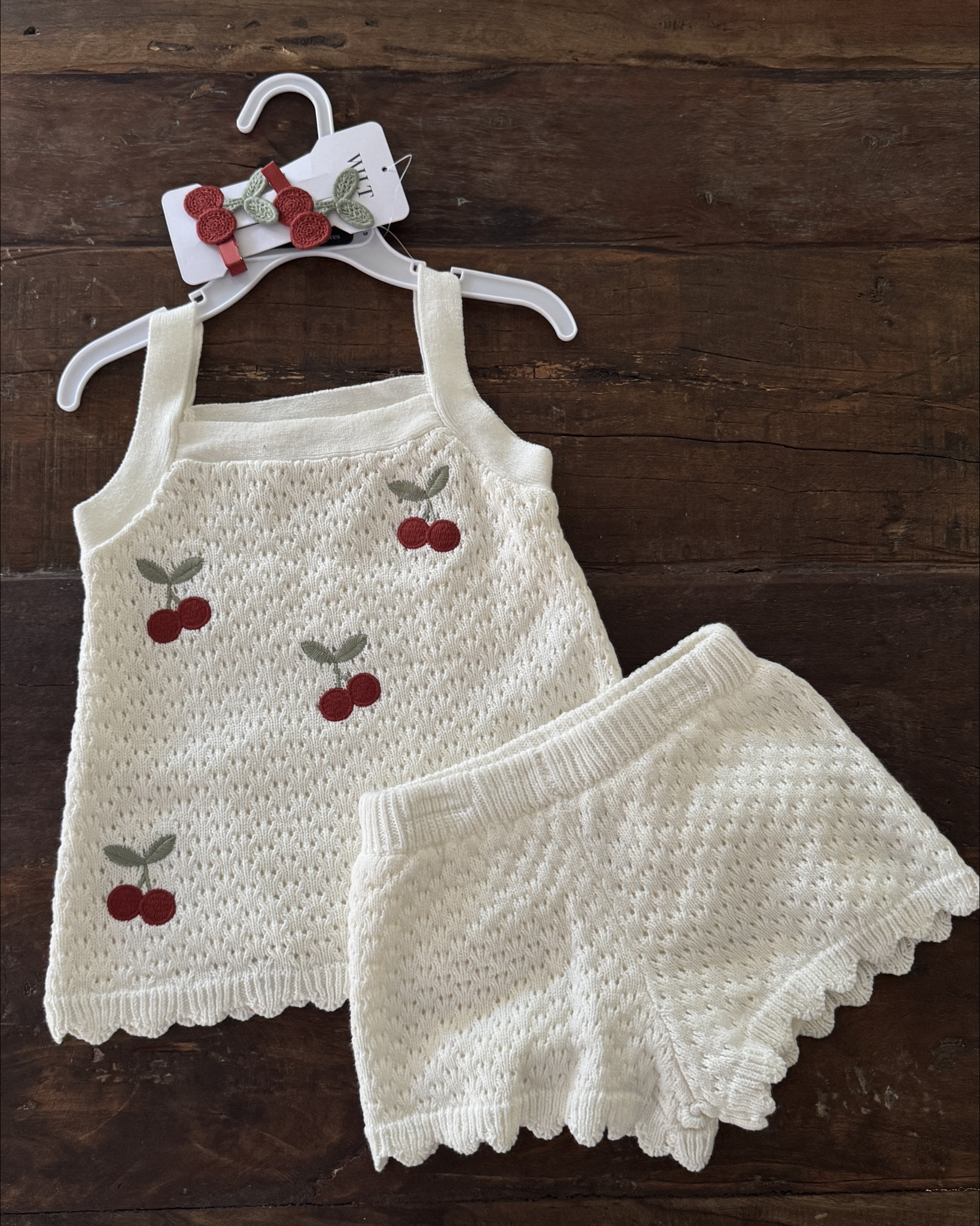 Cherry Knitted Set perfect for Spring

#LTKBaby #LTKKids