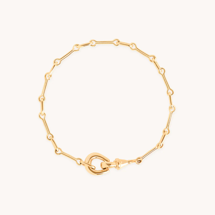 Hardware Chain Necklace in Gold | Astrid & Miyu UK