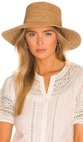 The Inca Bucket Wide Hat in Tan | Revolve Clothing (Global)