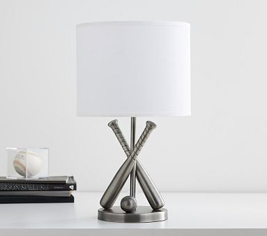 Baseball Table Lamp | Pottery Barn Kids | Pottery Barn Kids