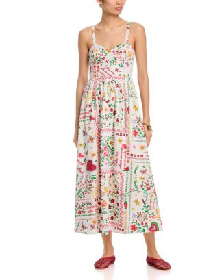 Moon River Printed Midi Dress | Bloomingdale's Women | Bloomingdale's (US)