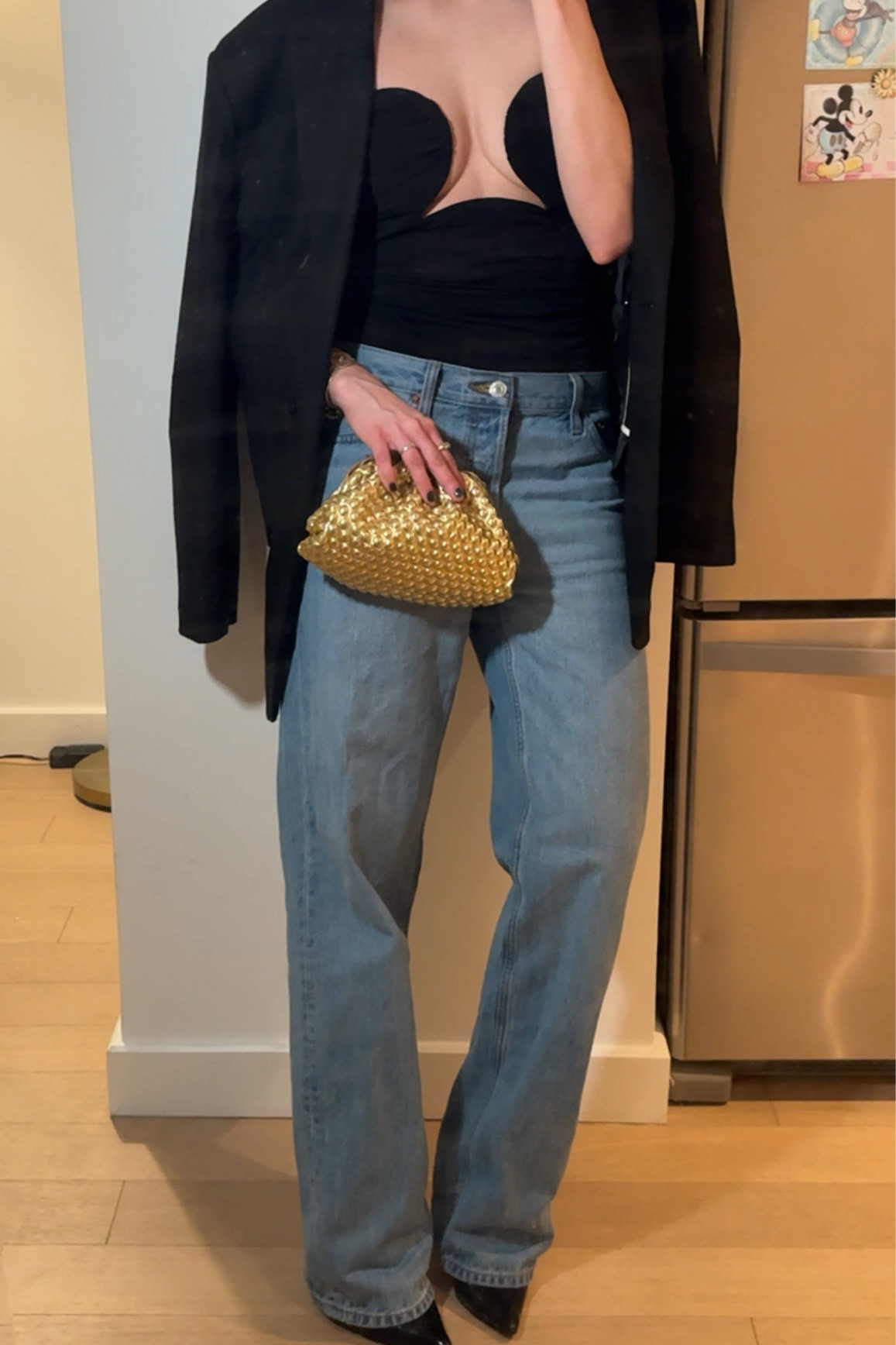 Perfect going out top and baggy jeans!

#LTKstyletip #LTKshoecrush #LTKU