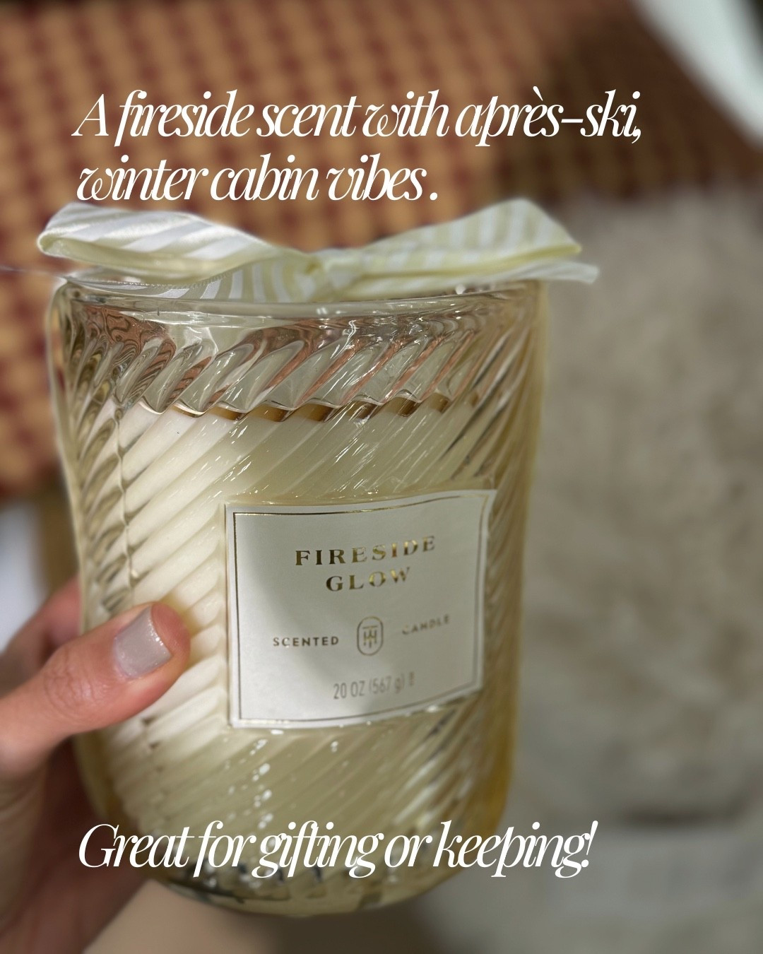 A fireside scent with après-ski, winter cabin vibes. Great for gifting or keeping! 

#LTKHoliday #LTKGiftGuide #LTKHome