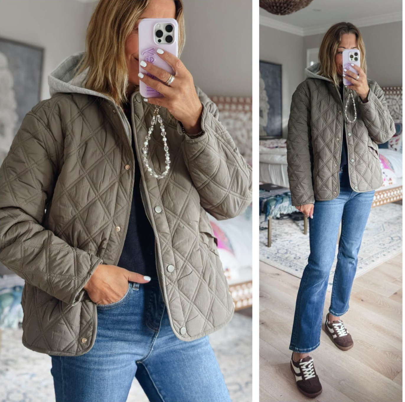 One jacket, the look of a two-fer! And don't be surprised when you end up leaving it by the door because you’ll want to wear it constantly! 

 #LTKootd #LTKmomlife #LTKSeasonal
