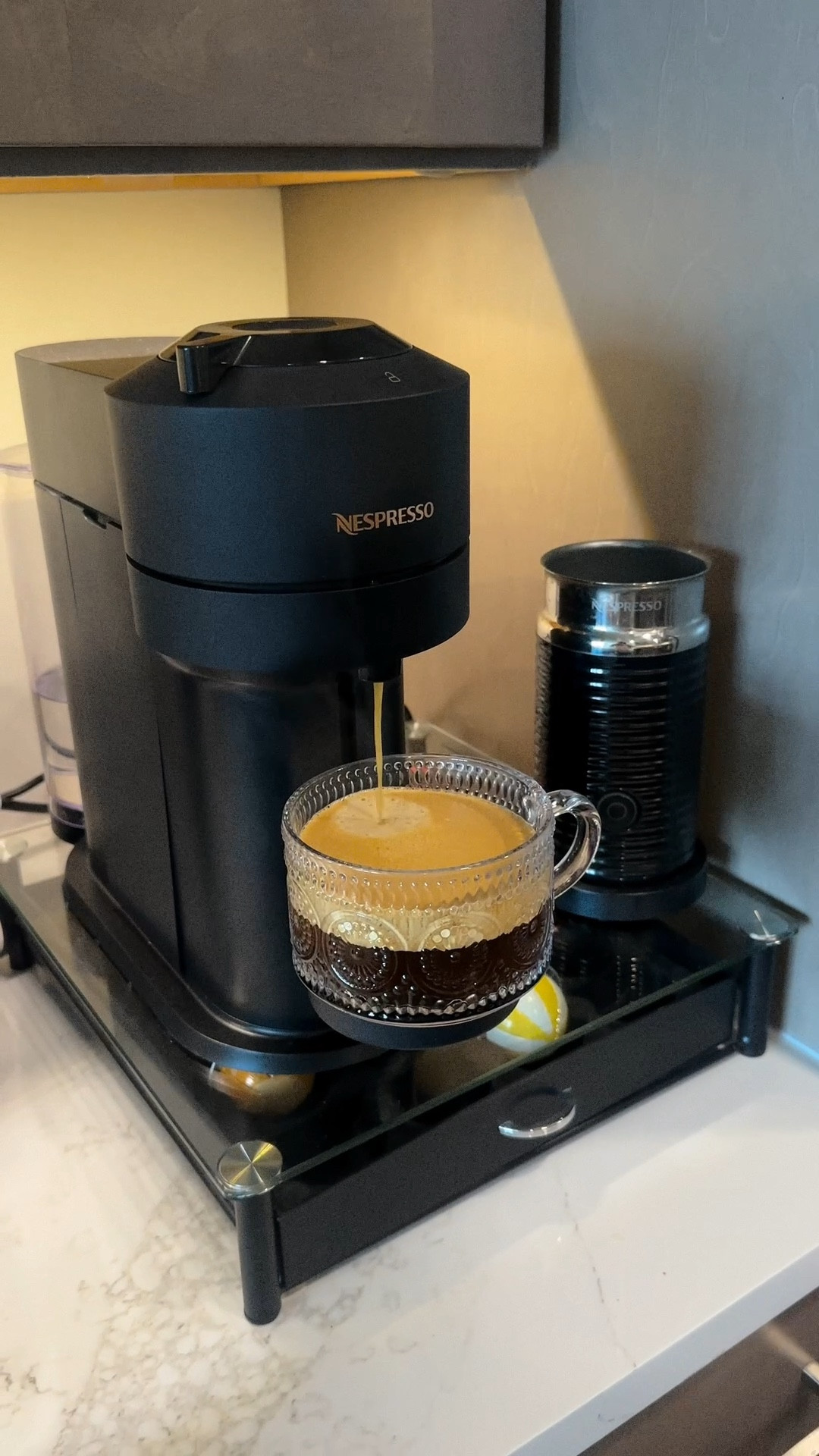 I look forward to using my nespresso vertuo every single morning 🤩☕️ On sale for 30% OFF right now!! 

#LTKVideo #LTKSaleAlert #LTKHome