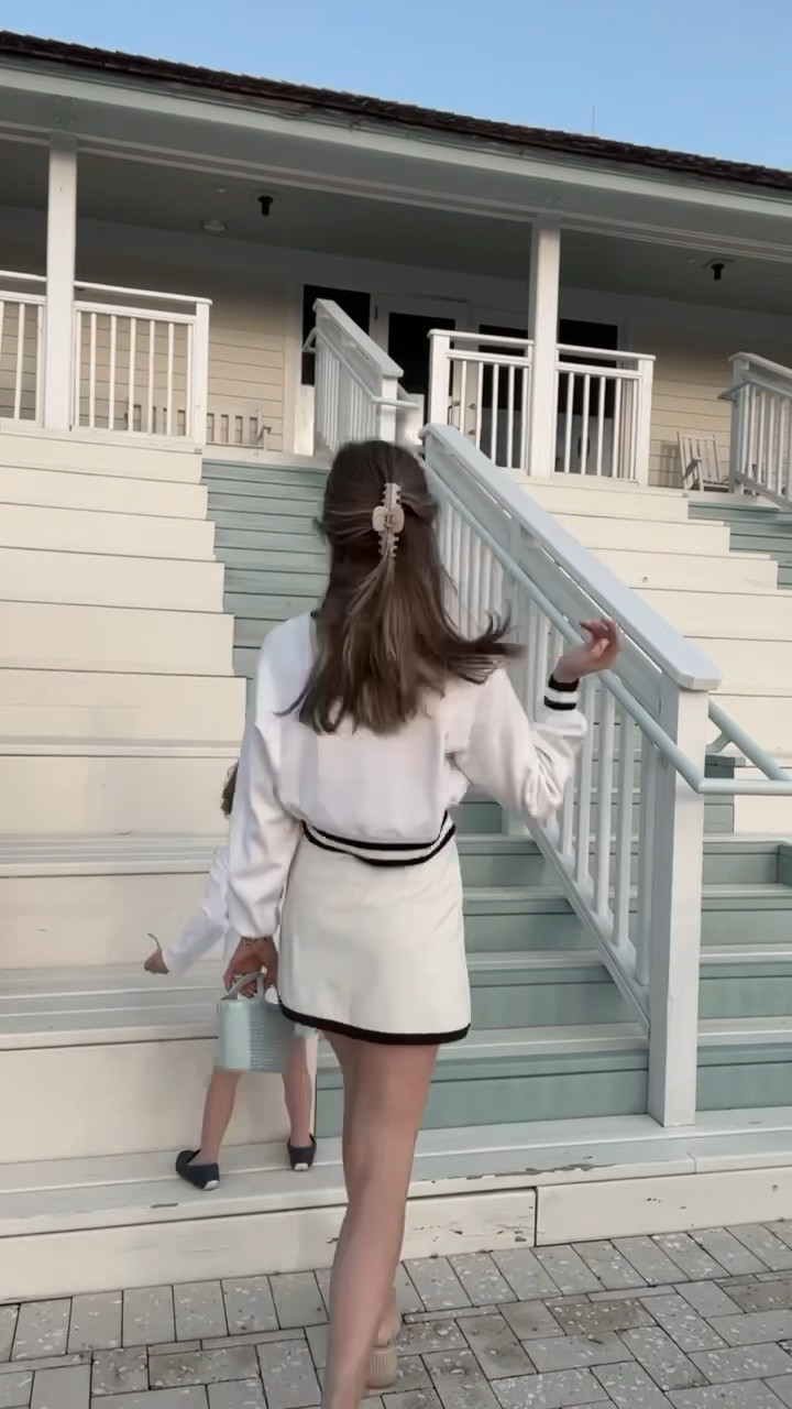 This tennis skirt set is so chic! Very Meredith Blake. Wearing size small here! Love the black set too. Sweater is old but found one available! These sandals are also some of my most complimented ever! They’re old and sizes spotty so linked a fab lookalike from Amazon and a colored pair i love too.

#LTKshoecrush #LTKstyletip #LTKtravel