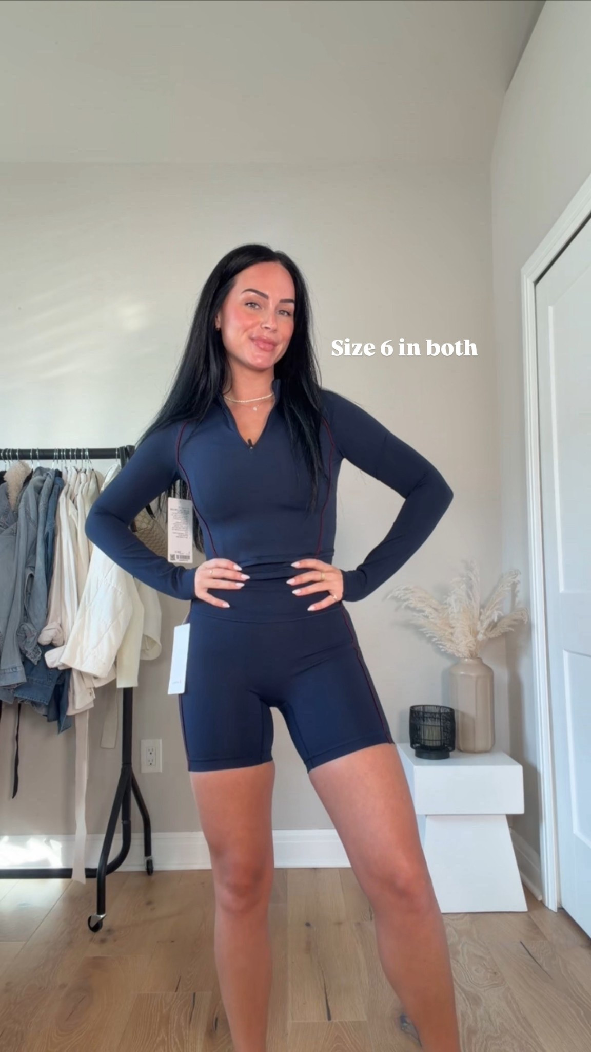 @lululemon  new arrivals 

My sizing 5’7, 145lbs, 32dd
