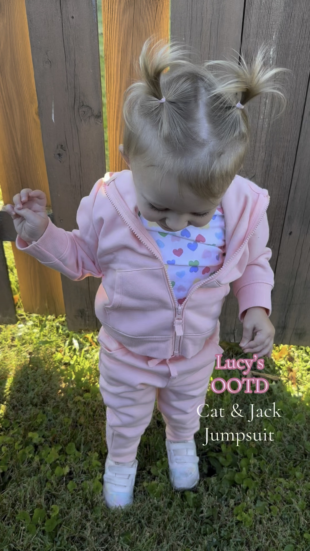 Lucy‘s sweatsuit from Target!  We love everything, Cat and Jack!! 

#LTKKids #LTKFallSale #LTKBaby