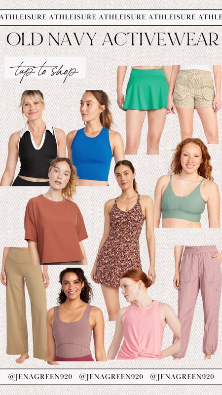 Old Navy Activewear | Athleisure | Gym Outfit | Active Dress | Workout Shorts | Sports Bra | Athletic Pants 

#LTKunder50 #LTKstyletip #LTKfit
