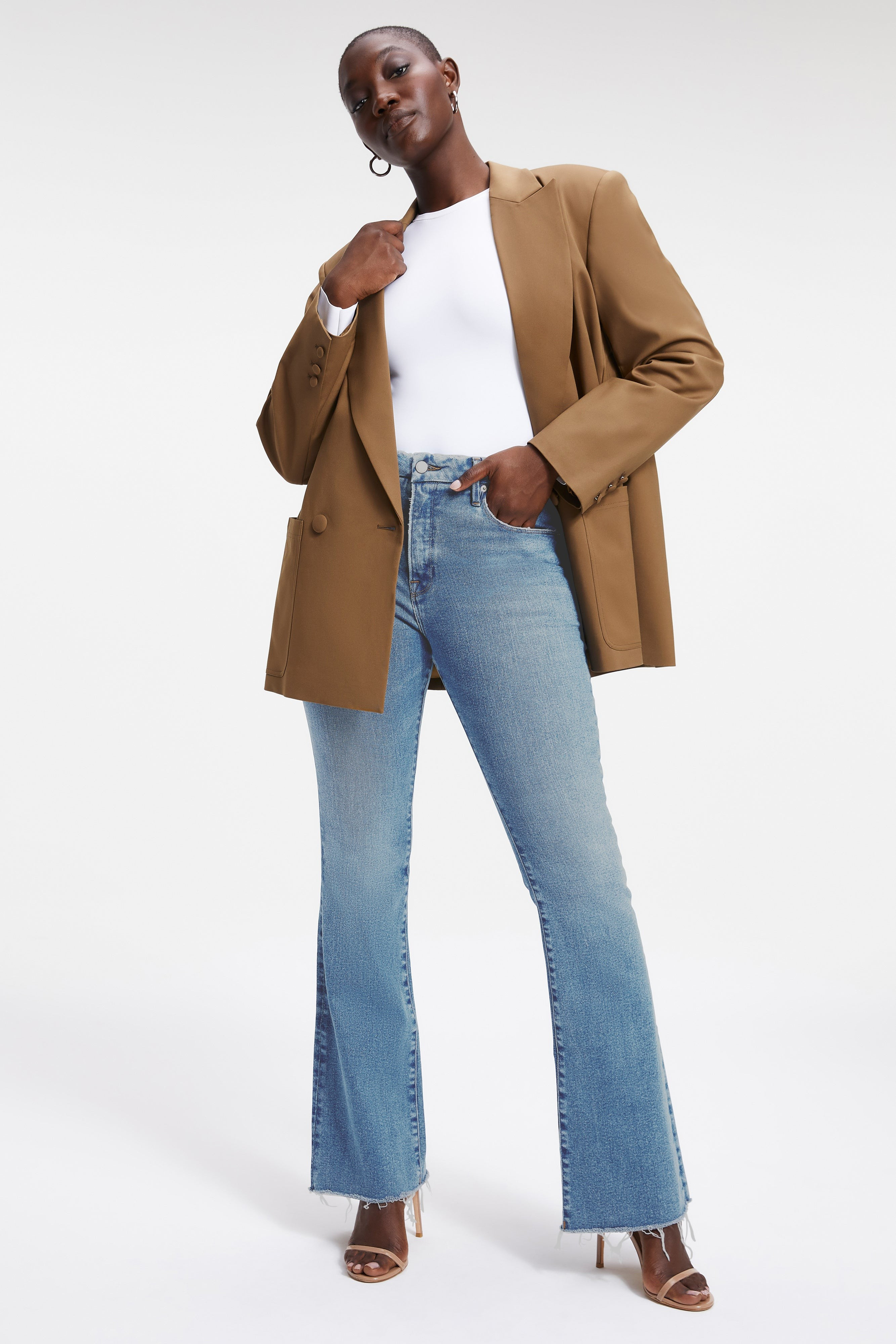 GOOD CLASSIC BOOT | INDIGO027 | Good American