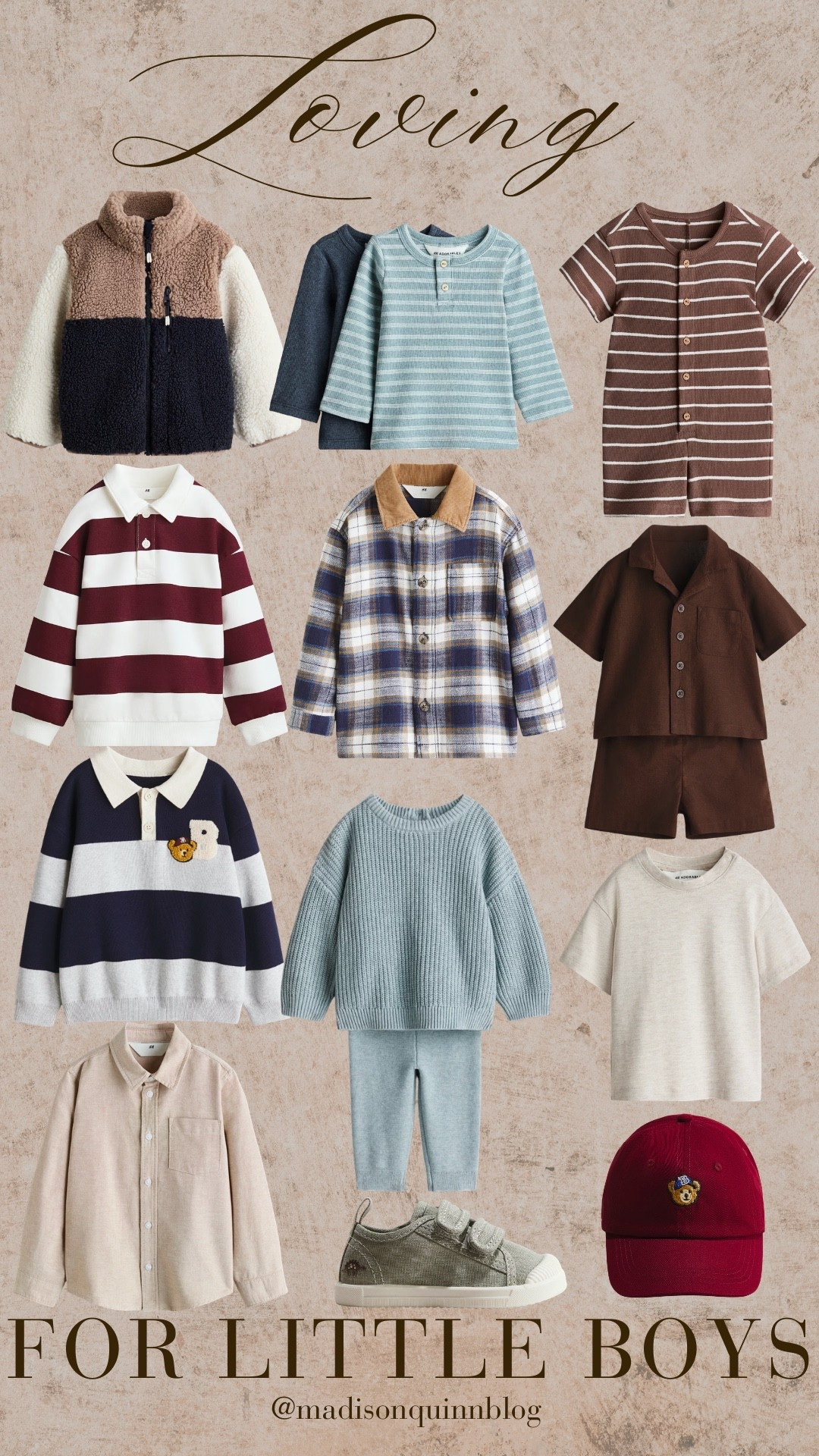 Fall coming means doing some shopping for the kids! Loving these fall finds from H&M! 

Little boy baby boy fall fashion fall wardrobe refresh back to school rugby striped matching sets

#LTKmomlife #LTKSeasonal #LTKKids