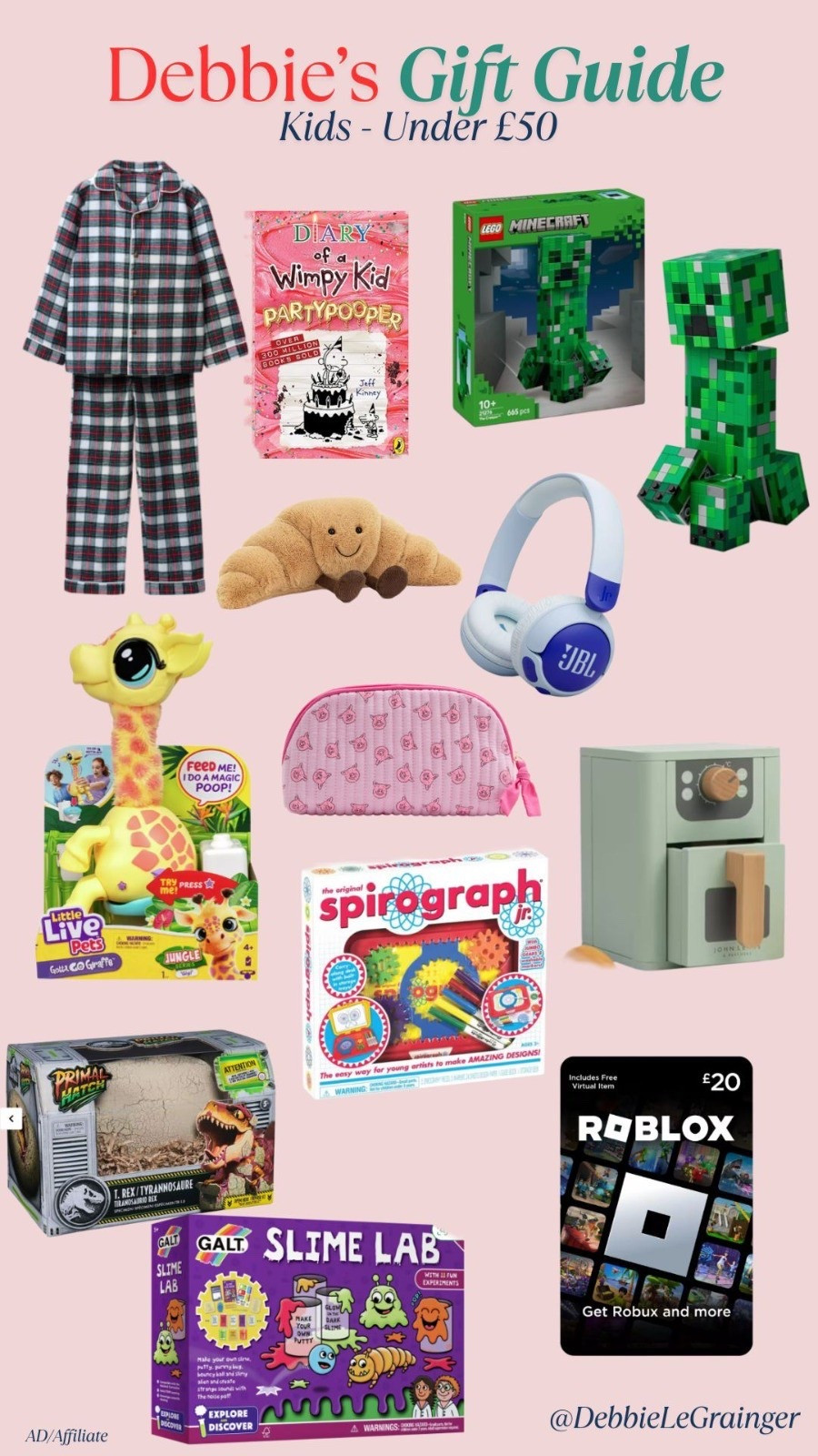 My Christmas Gift Guide - For Kids Under £50

#LTKfestive #LTKwinter #LTKgiftguide