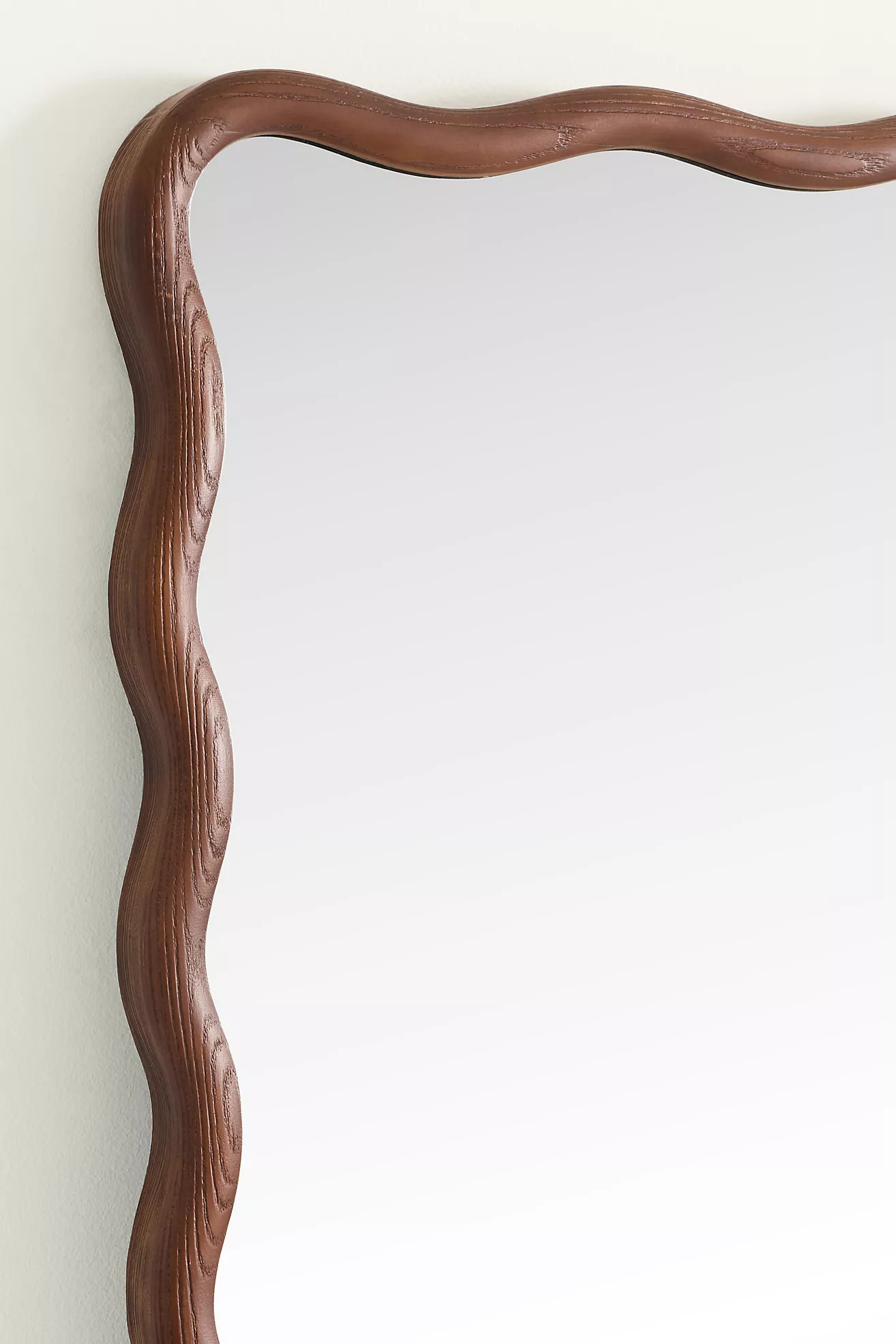 Coquille Scalloped Floor Mirror | Anthropologie (US)
