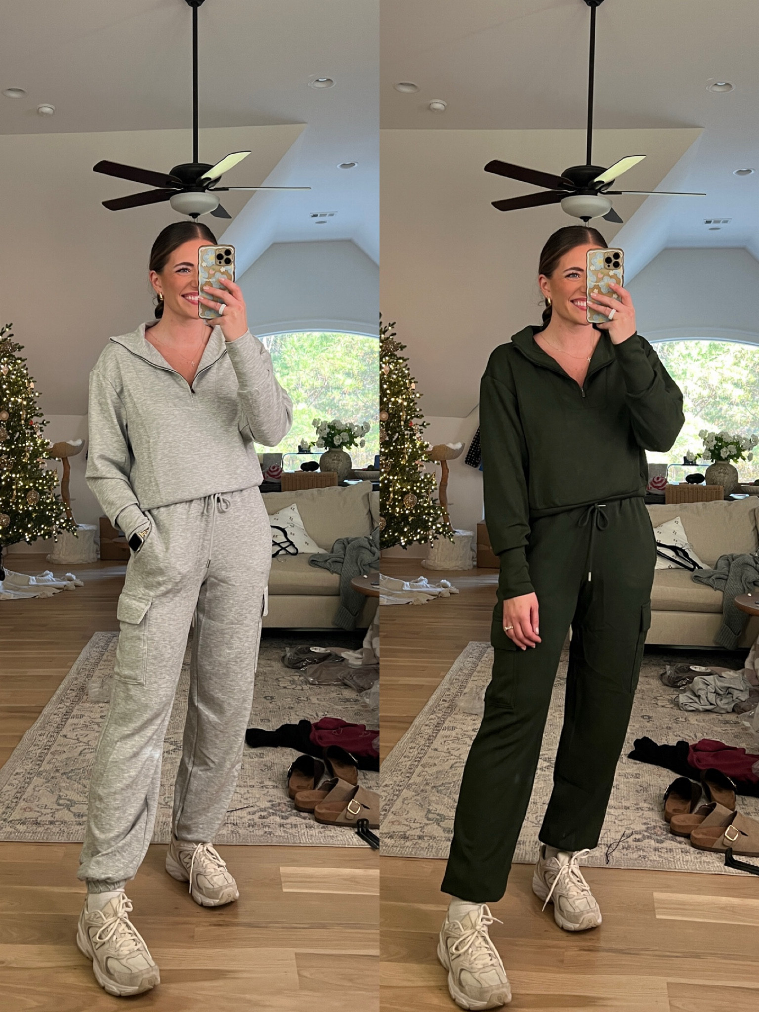Only $15!!! The most buttery soft scuba pullovers- Wearing my true size M in the pullovers & the joggers. Matching comfiest buttery soft set 
Walmart haul! 😍🫶🏼 Black Friday deals!! 

Sizing info: chenille sweater - sized up 2 to the XL for oversized comfy fit, scuba pullovers- sized up 2 to the XL for oversized fit with leggings, scuba pullover with joggers - TTS - M (I wear the M for more fitted & shorter - size XL covers the crotch & size M doesn’t), joggers TTS - M
everything is already on major deal for Black Friday & Cyber Monday!!! 🥳⭐️ the chenille sweater is sooooo soft & cozy and only $13!!! It’s the perfect oversized sweater for everyday or lounging. 😌🙌🏼 & got some new colors & sizes in my fave scuba pullovers. The fabric is next level comfy - buttery soft, stretchy, & just sooo comfy. I love the XL for a very oversized fit and am wearing my true size M with the matching joggers. Cannot believe these are only $15!!!! 🤩 & the little clogs with the gold hardware are so cute! Under $15!!! ✨ Which outfit is your fave from this Walmart Haul?! Linking everything for y’all with sizing info on the @shop.ltk app & you can get to my LTK by clicking the link in my Instagram bio! 😘 

Direct URL: 

#walmartfashion #walmarthaul @walmart #walmartdeals #blackfriday #blackfridaydeals #walmartpartner #size8 #leggingsoutfit #sweatshirtseason #oversizedsweater #oversizedhoodie #matchingset #loungeset #butterysoft #outfithaul #clothinghaul #outfitreel #cozyoutfit #sizemedium #liketkit

#LTKFindsUnder50 #LTKCyberWeek #LTKHoliday
