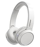 PHILIPS H4205 On-Ear Wireless Headphones with 32mm Drivers & BASS Boost on-Demand, White | Amazon (US)