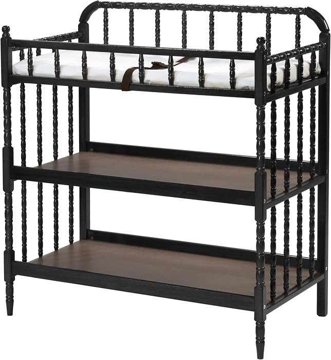 Davinci Jenny Lind Changing Table with Pad in Ebony | Amazon (US)