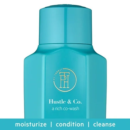 TPH BY TARAJI Hustle & Co Hydrating Co Wash Cleansing Hair Conditioner with Olive Oil, Shea Butter & Sage Oil | Wavy, Coily & Curly Hair Product | For Women & Men, 12 oz. | Walmart (US)