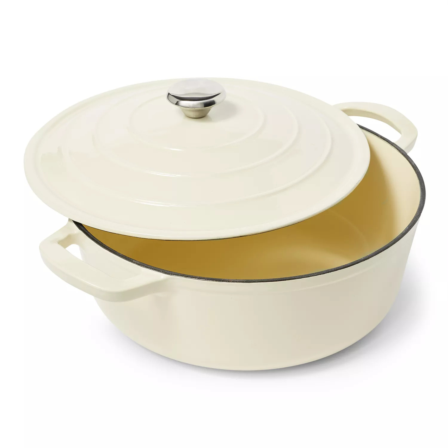Sur La Table Enameled Cast Iron Round Wide Dutch Oven, 7 qt. | Sur La Table