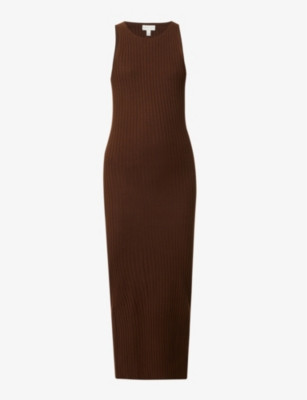 Billie twisted-back knitted maxi dress | Selfridges