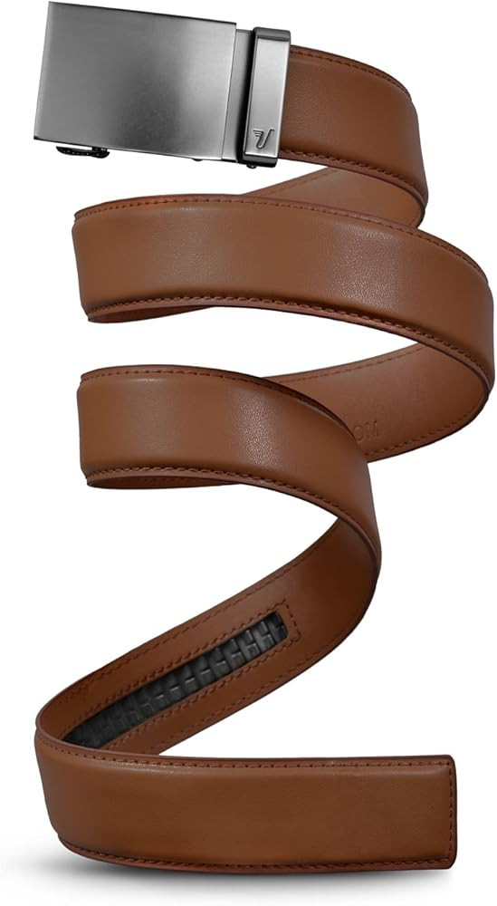 Mission Belt Men's Leather Ratchet Belt, 40mm Metal Collection | Amazon (US)