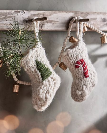 Adorable mini Christmas stockings from Anthropologie.

#LTKfindsunder50 #LTKSeasonal #LTKHoliday