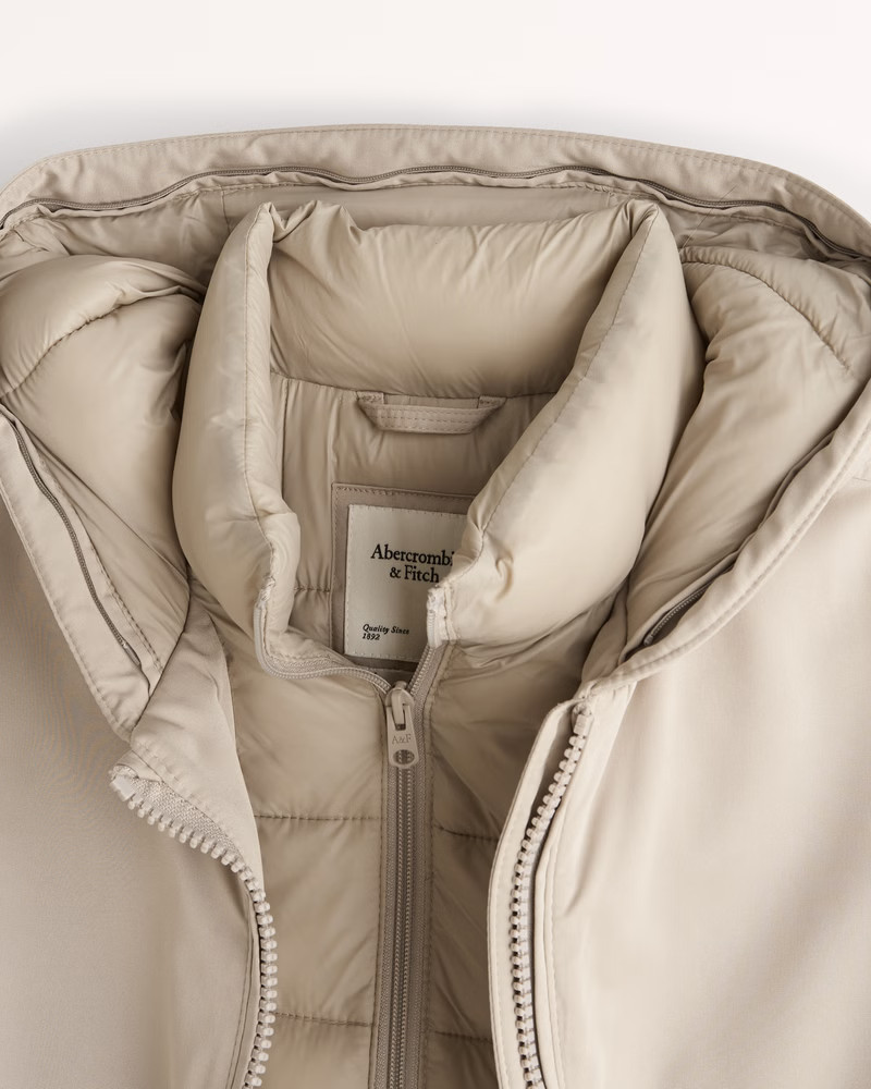 Women's A&F Tech Parka | Women's Up To 50% Off Select Styles | Abercrombie.com | Abercrombie & Fitch (US)