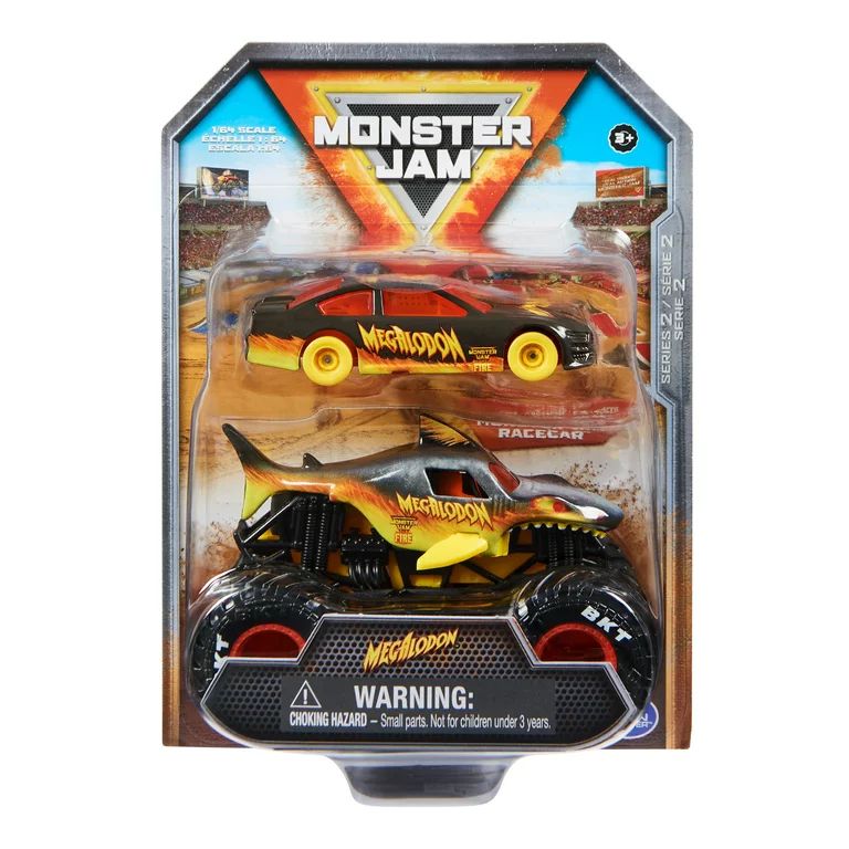 "Monster Jam Monster Truck and Race Car, 1:64 Scale (Styles Vary)" | Walmart (US)