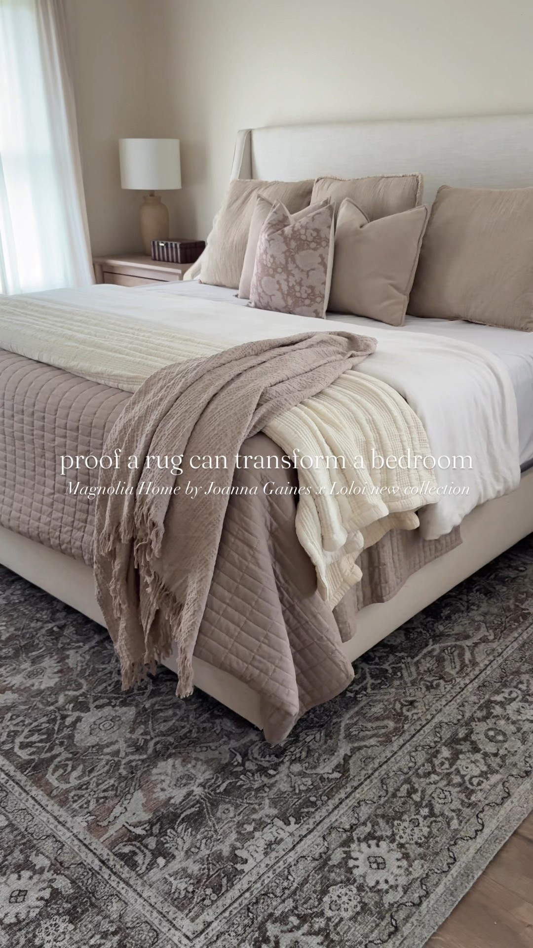Cozy neutral bedroom inspo

Bed, upholstered bed, nightstand, area rug, neutral rug, bedding , neutral bedding, throw pillow, table lamp, home decor 

#LTKSeasonal #LTKSaleAlert #LTKHome