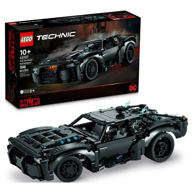 LEGO Technic THE BATMAN – BATMOBILE 42127 Model Car Building Toy, 2022 Movie Set, Superhero Gif... | Walmart (US)