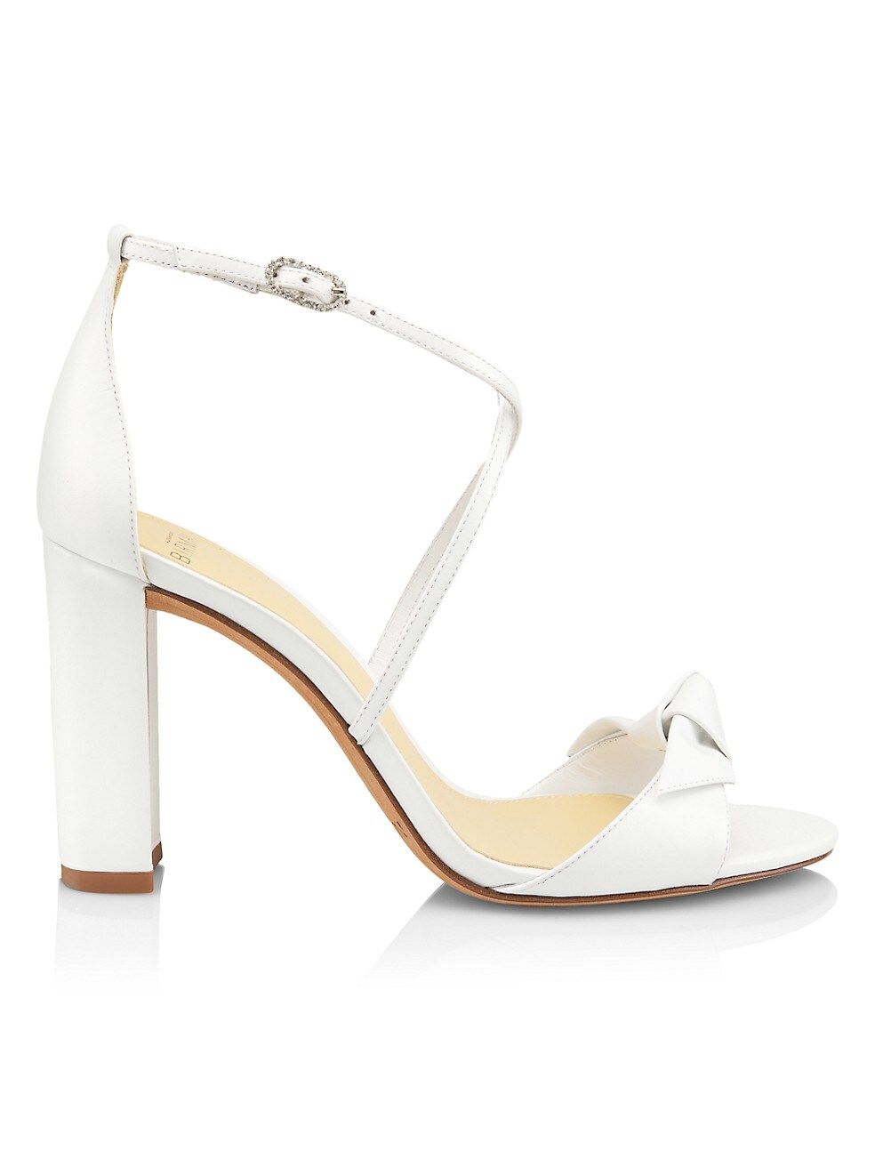 Alexandre Birman Clarita Leather Bridal Sandals | Saks Fifth Avenue