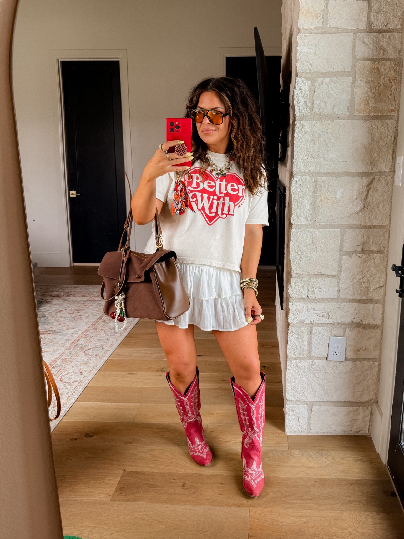 Tee is @shopbetterwith
Skirt: XL
Boots: TTS


#LTKStyleTip #LTKSaleAlert #LTKMidsize