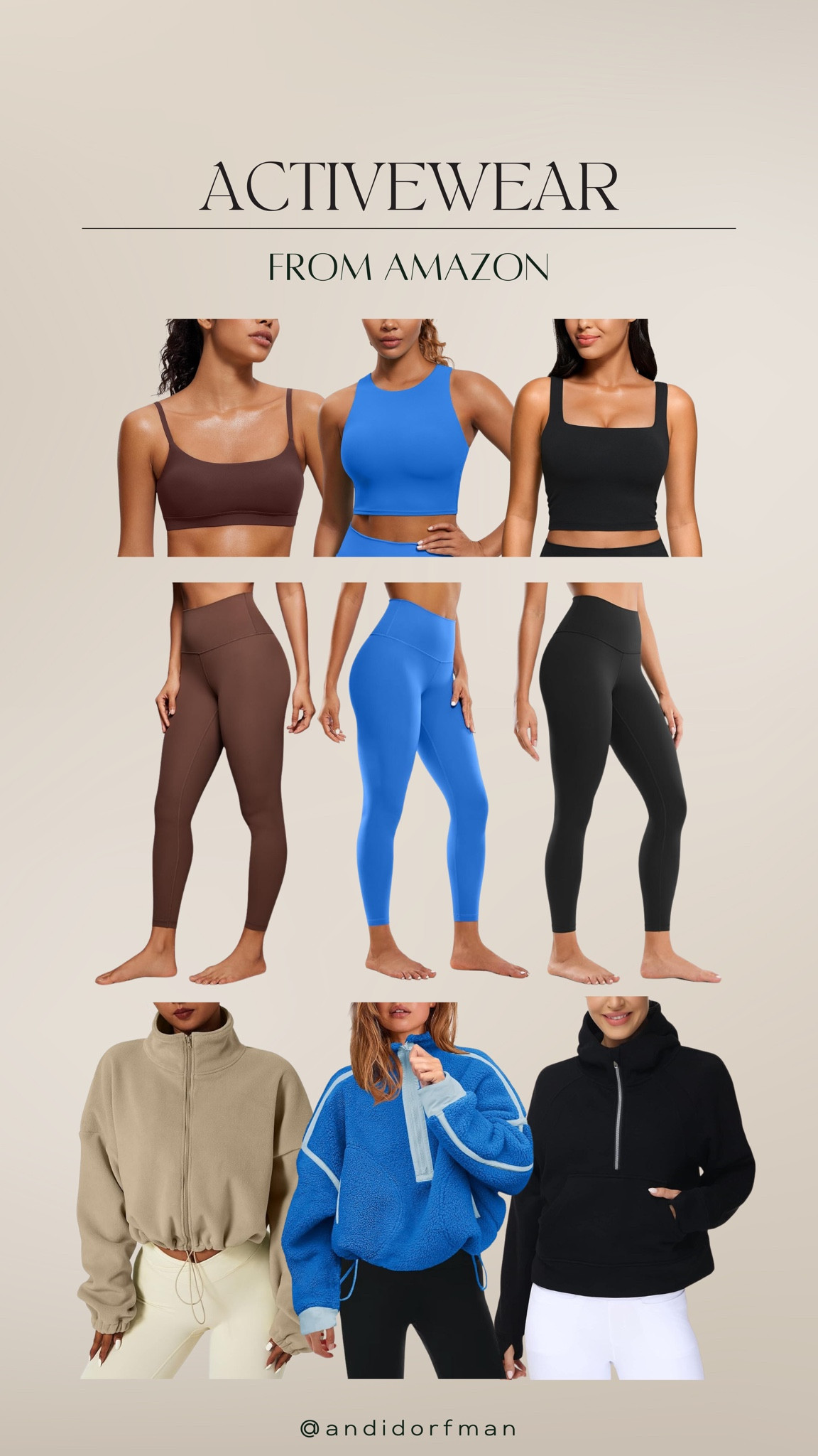Activewear favs from Amazon!

#LTKActive