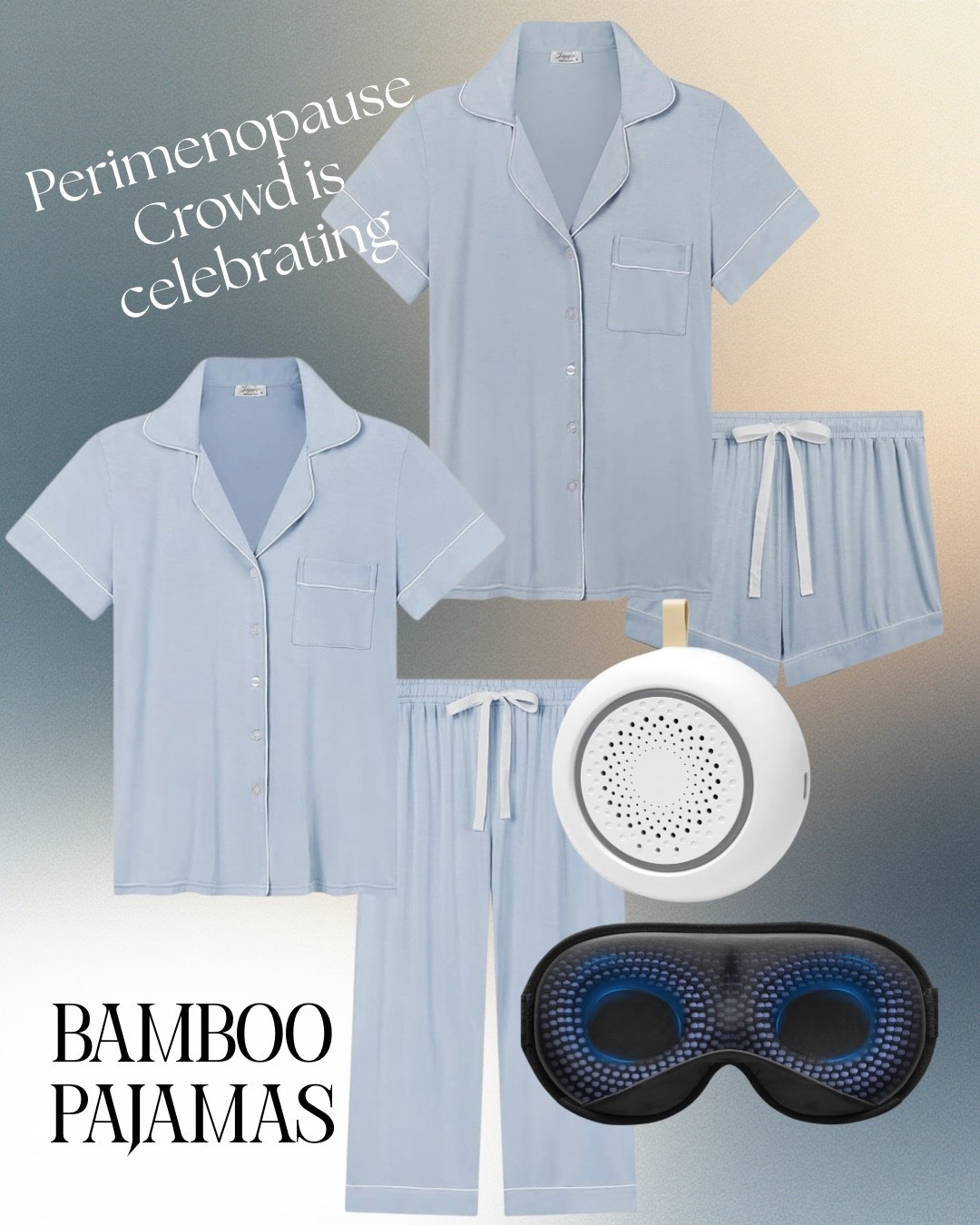 Amazon pajamas! They are bamboo and if you are a hot sleeper, they are great for you.

#LTKFindsUnder50 #LTKOver40