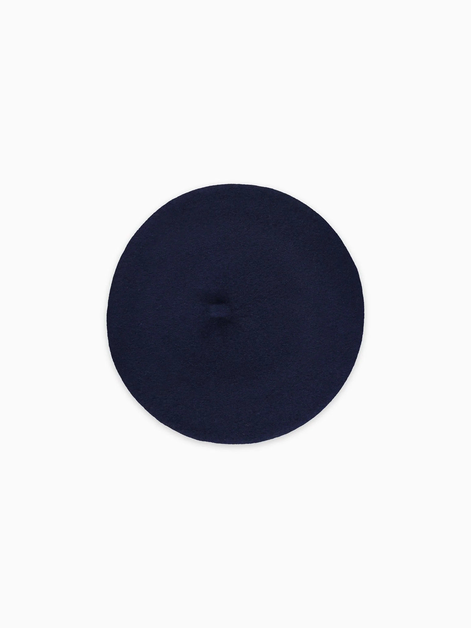 Navy Kids Wool Beret | La Coqueta (US)