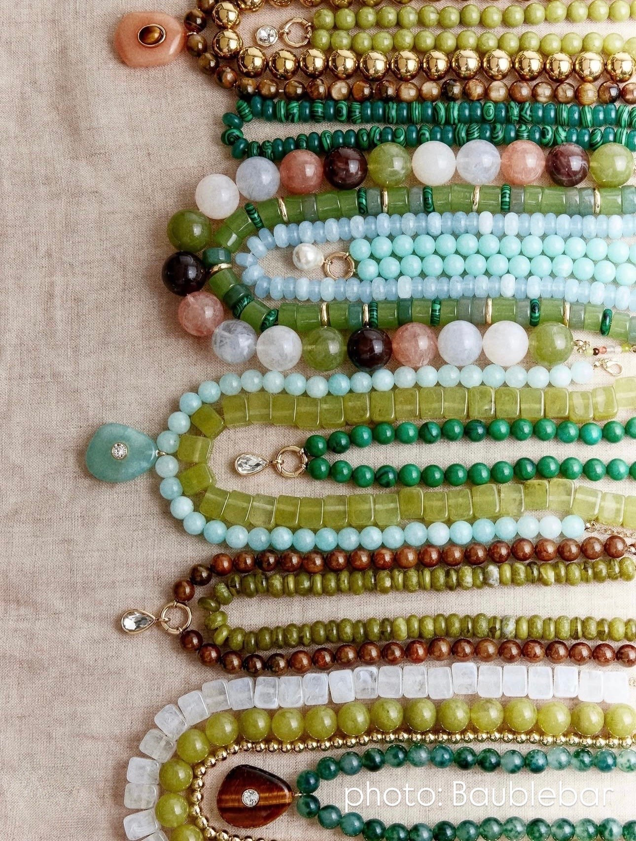 Pretty color mixing!!! 
Early Fall accessories 
Baublebar necklaces.

#LTKSeasonal #LTKOver40 #LTKootd