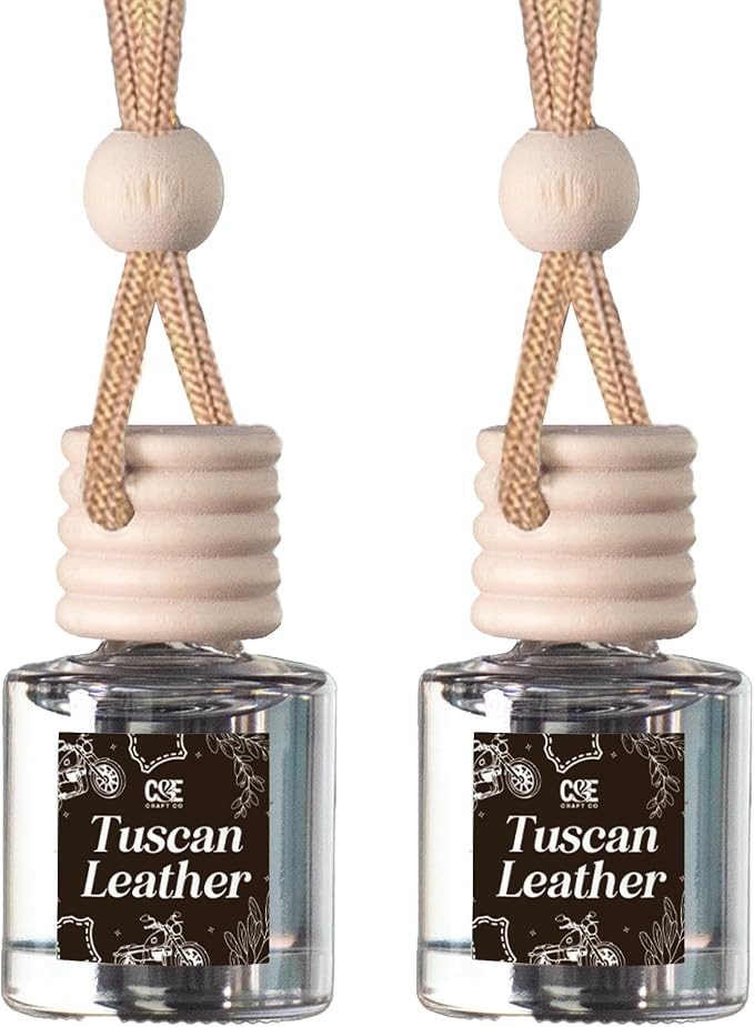 C&E Craft Co Hanging Car Air Freshener Diffuser 2 Pack, Long Lasting Fragrance Oil Car Freshener,... | Amazon (US)