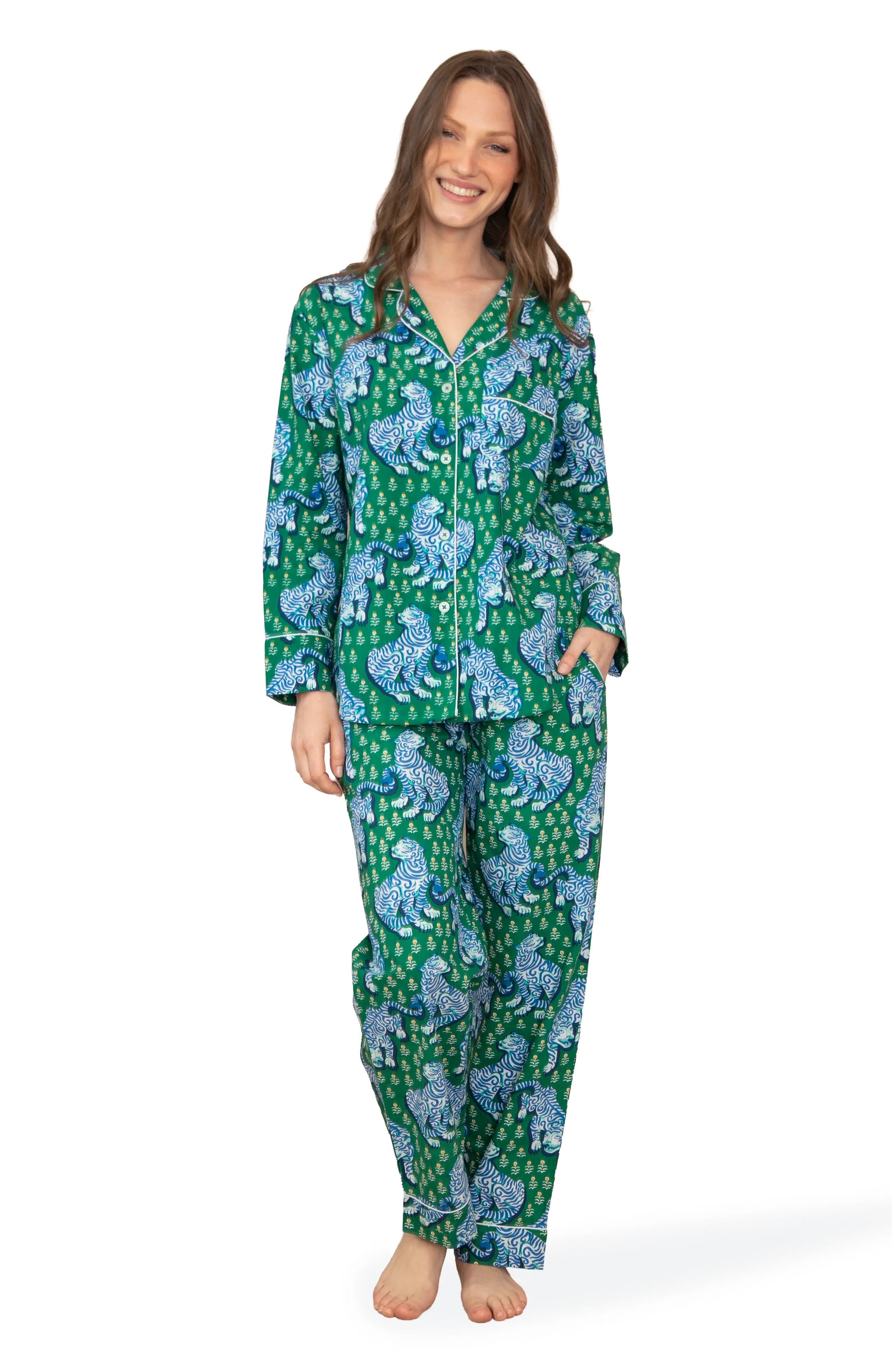 Printfresh Long PJ Set (Women) | Nordstrom | Nordstrom