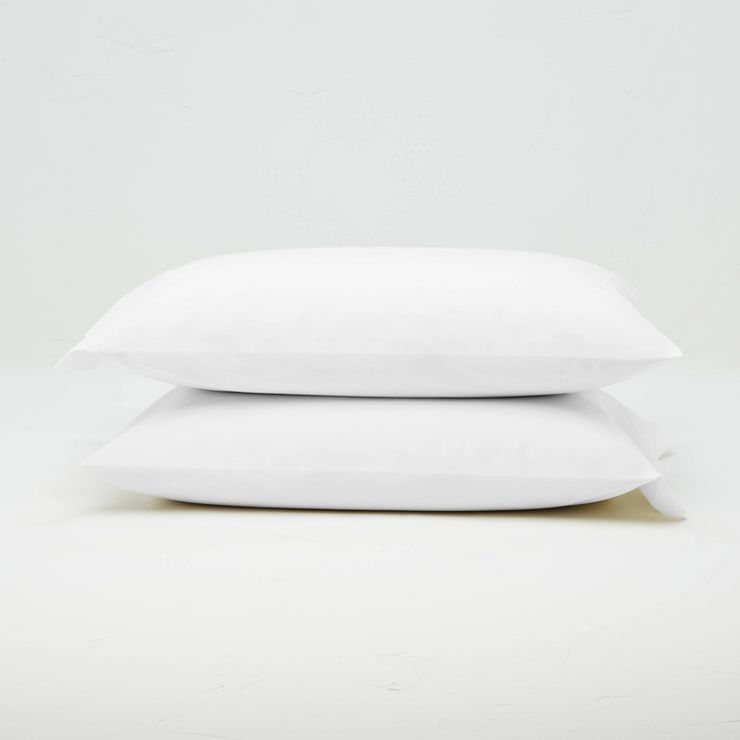 Washed Supima Percale Solid Pillowcase Set - Casaluna™ | Target