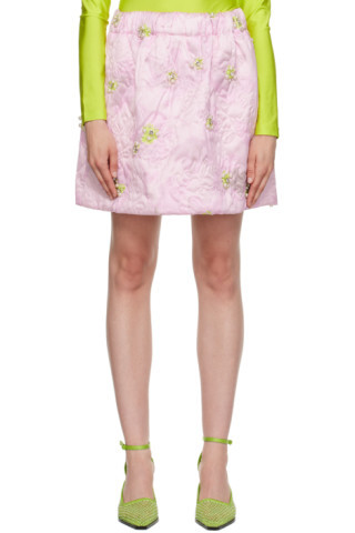 Pink Siw Miniskirt | SSENSE