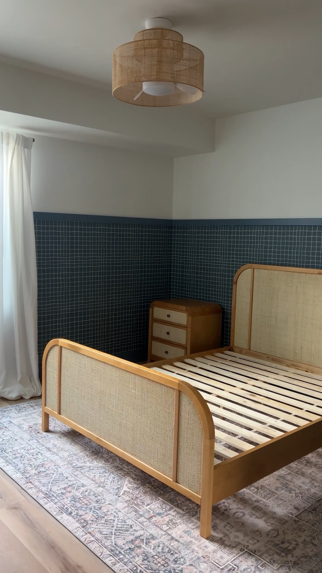 Bedroom wall treatment project. Wallpaper is from Limitless Walls and code: BIRCH35 takes 35% off your purchase! 

#LTKVideo #LTKsalealert #LTKhome