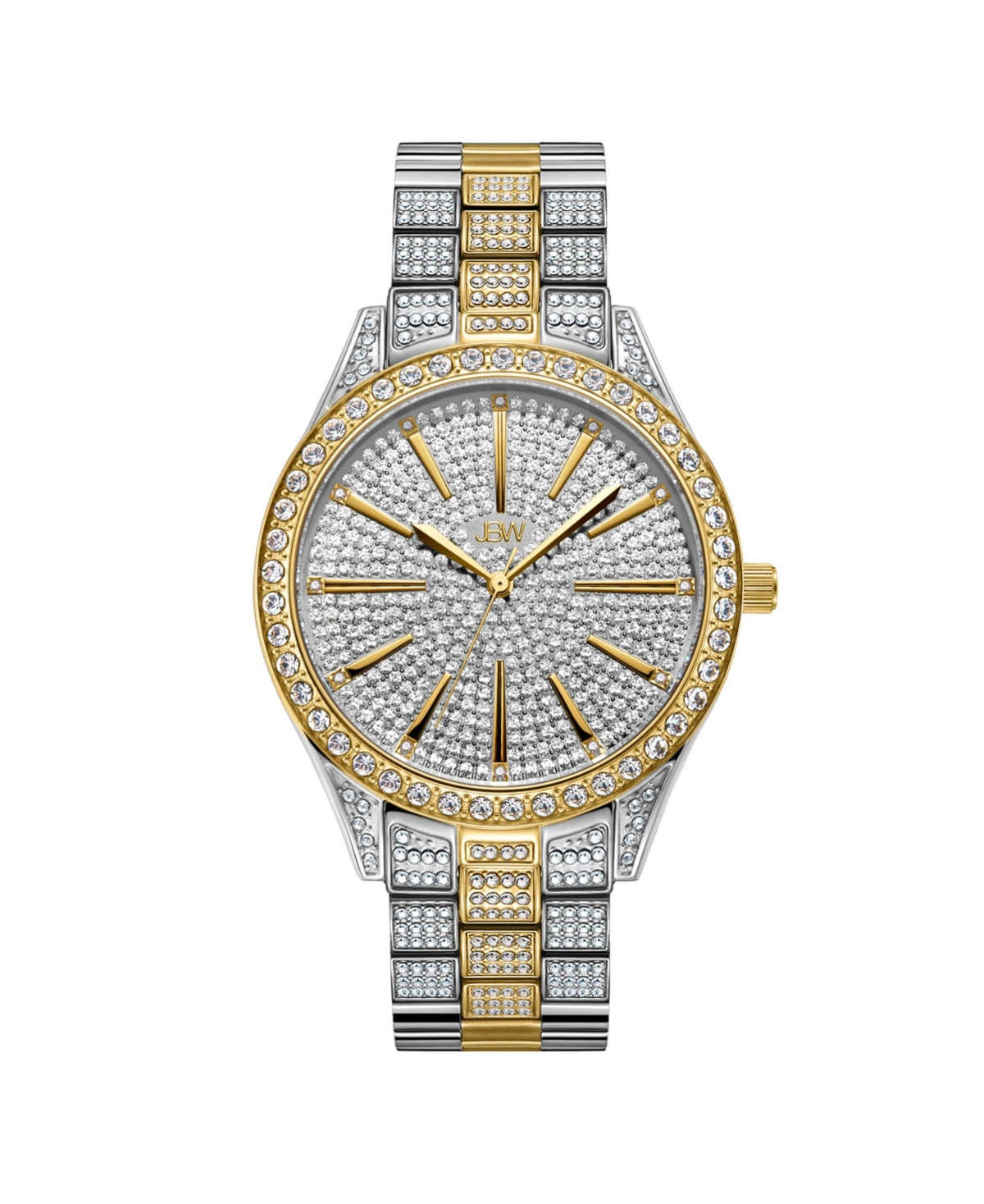 Jbw Women's Cristal Diamond (1/8 ct.t.w.) Stainless Steel Watch | Macys (US)