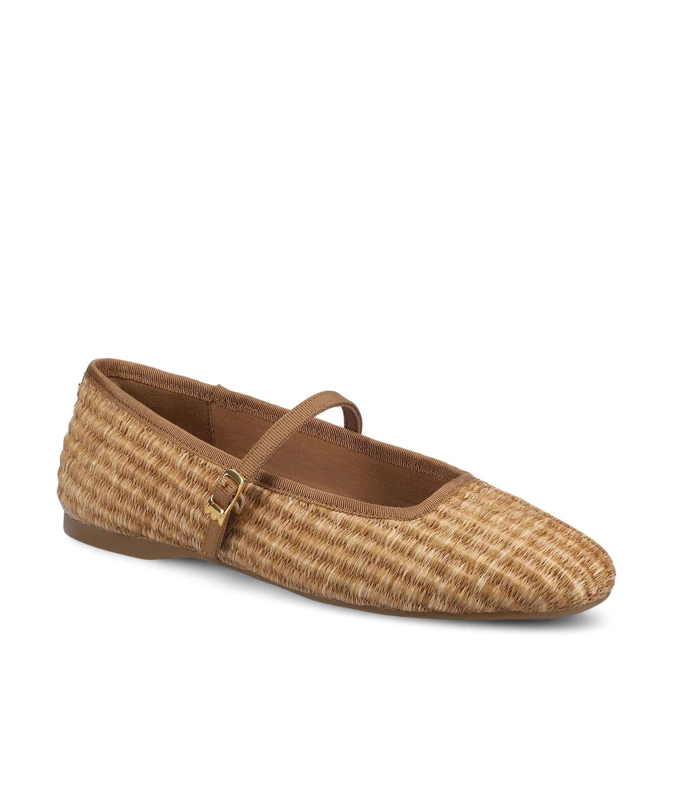 The Hummingbird Mary Jane - Tan Raffia | Birdies