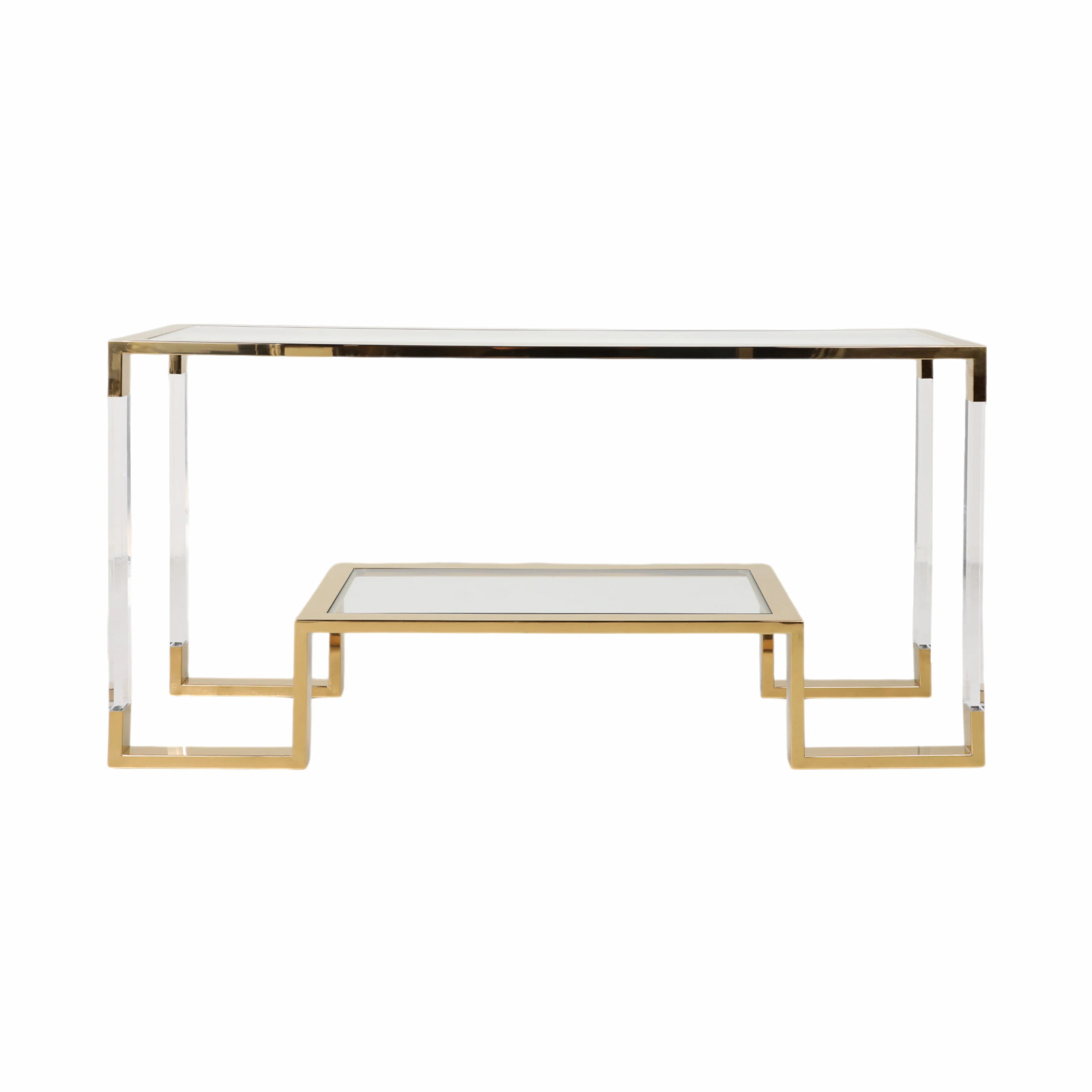 62" Funes Acrylic Console Table | Wayfair North America